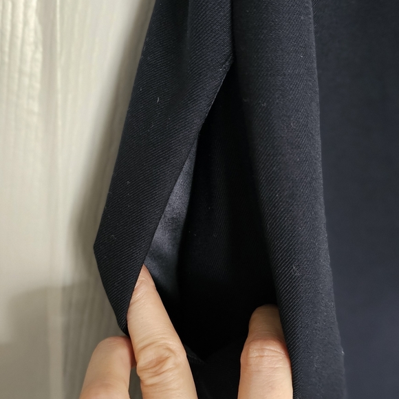 Ports 1941 Navy Blue 100% Wool Dress with 100% Silk Lining - Picture 7 of 7